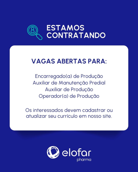 TEMOS VAGAS